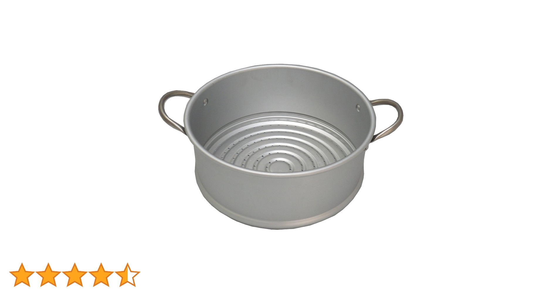 Amazon｜藤田金属 蒸し器 20cm用 日本製 アルミ製 スイト シルバー